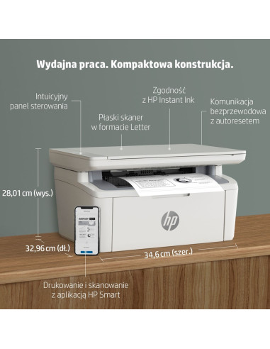 Hp Laserjet Urządzenie Wielofunkcyjne M140W