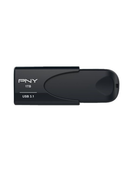 Pny Attaché 4 Pamięć Usb 1 Tb Usb Typu-A 3.2 Gen 1 (3.1 Gen 1) Czarny