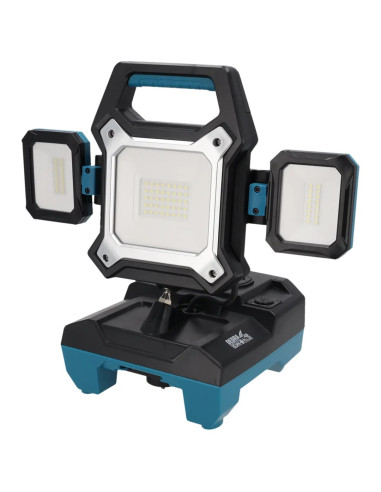 Akumulatorowa Lampa Warsztatowa 18V 25W 2700Lm 0*Ah Sas