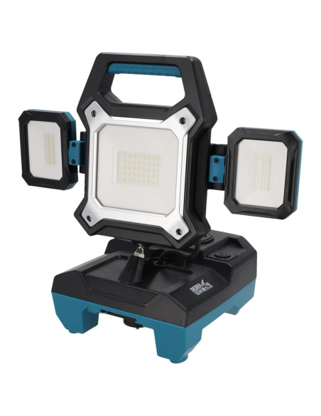 Akumulatorowa Lampa Warsztatowa 18V 25W 2700Lm 0*Ah Sas