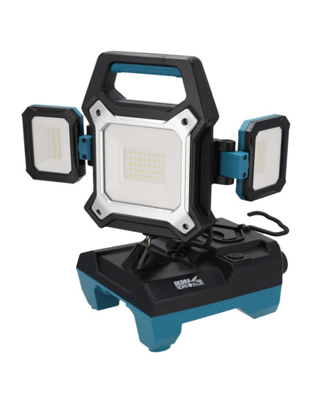 Akumulatorowa Lampa Warsztatowa 18V 25W 2700Lm 0*Ah Sas