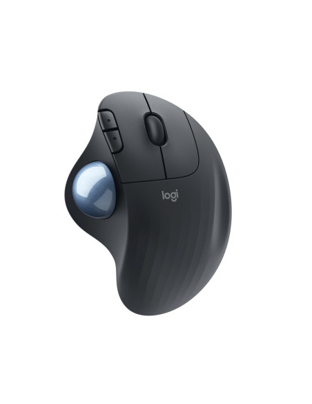 Logitech Ergo M575 For Business Myszka Biuro Po Prawej Stronie Rf Wireless + Bluetooth Manipulator Kulkowy 2000 Dpi