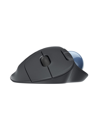 Logitech Ergo M575 For Business Myszka Biuro Po Prawej Stronie Rf Wireless + Bluetooth Manipulator Kulkowy 2000 Dpi
