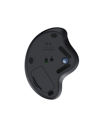 Logitech Ergo M575 For Business Myszka Biuro Po Prawej Stronie Rf Wireless + Bluetooth Manipulator Kulkowy 2000 Dpi