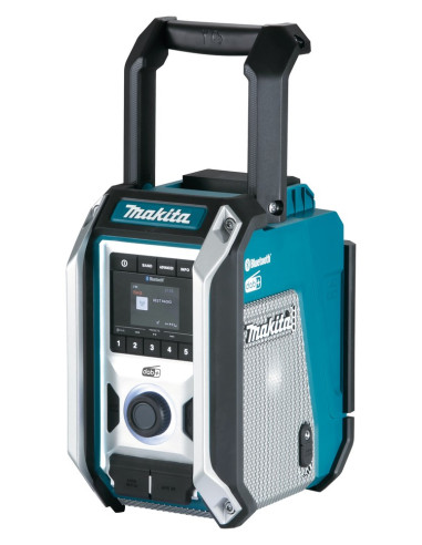 Makita Radio 12/14,4/18V Dmr114 Bluetooth 5,0 Aux Usb
