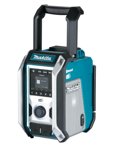 Makita Radio 12/14,4/18V Dmr114 Bluetooth 5,0 Aux Usb