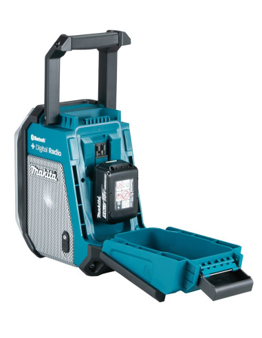 Makita Radio 12/14,4/18V Dmr114 Bluetooth 5,0 Aux Usb