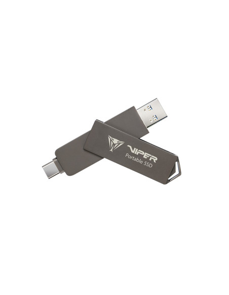 Dysk Ssd Patriot Pvp30 512Gb 1000Mb/S Usb Duo A+C 3.2 Gen2 Alu
