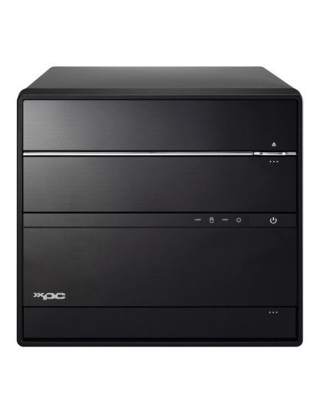 Shuttle Sh570R6 Komputer Typu Barebone Sześcian Czarny Intel H570 Lga 1200 (Socket H5)