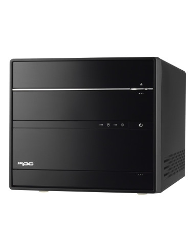 Shuttle Sh570R6 Komputer Typu Barebone Sześcian Czarny Intel H570 Lga 1200 (Socket H5)