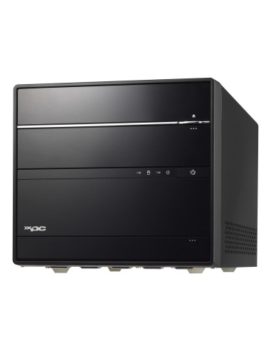 Shuttle Sh570R6 Komputer Typu Barebone Sześcian Czarny Intel H570 Lga 1200 (Socket H5)