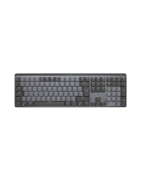 Logitech Mx Mechanical Klawiatura Biuro Rf Wireless + Bluetooth Qwertz Niemiecki Grafitowy, Szary
