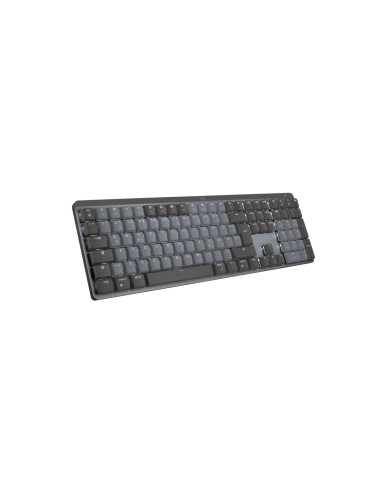 Logitech Mx Mechanical Klawiatura Biuro Rf Wireless + Bluetooth Qwertz Niemiecki Grafitowy, Szary