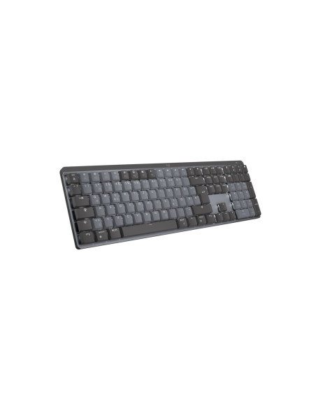 Logitech Mx Mechanical Klawiatura Biuro Rf Wireless + Bluetooth Qwertz Niemiecki Grafitowy, Szary