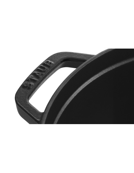 Garnek Żeliwny Okrągły Staub 40509-863-0 - Czarny 8.35 Ltr