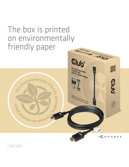 Club3D Cac-1373 Hdmi Czarny