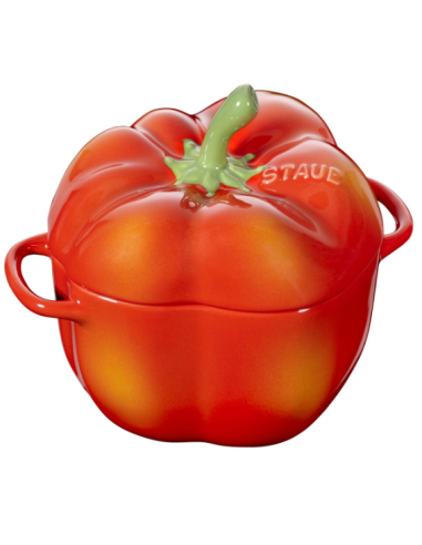 Mini Cocotte Okrągły Papryka Staub 40500-325-0 - Czerwony 470 Ml