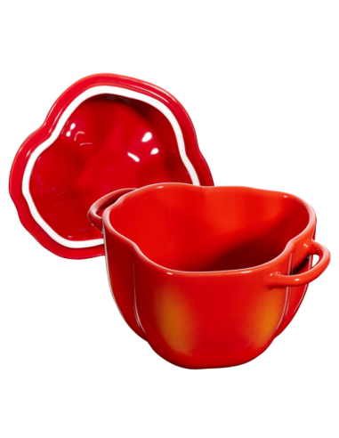 Mini Cocotte Okrągły Papryka Staub 40500-325-0 - Czerwony 470 Ml
