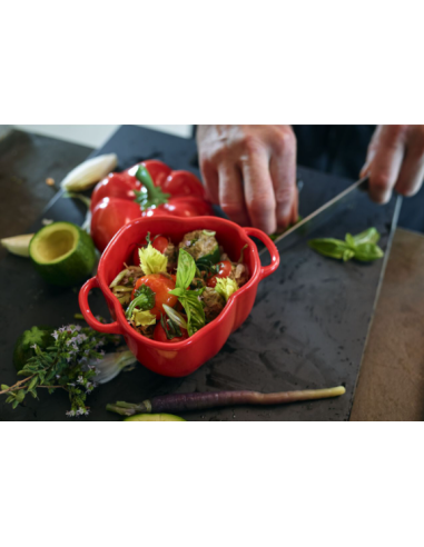 Mini Cocotte Okrągły Papryka Staub 40500-325-0 - Czerwony 470 Ml