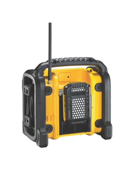 Dewalt Dcr020-Qw Radio Przenośny Cyfrowy Czarny, Żółty