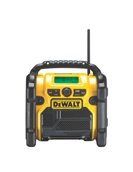 Dewalt Dcr020-Qw Radio Przenośny Cyfrowy Czarny, Żółty