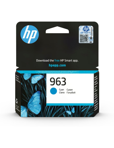 Hp 963 Oryginalny Wkład Atramentowy Błękitny