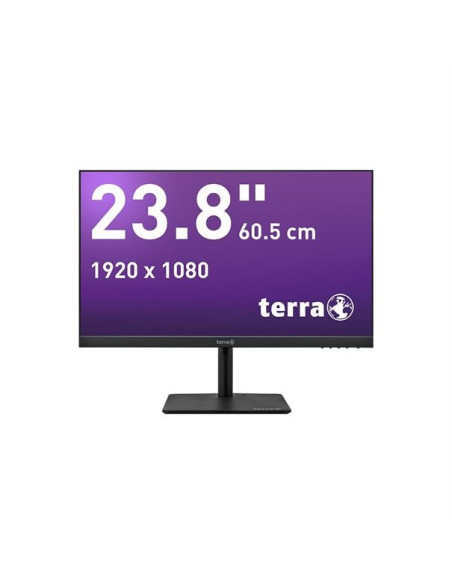 Wortmann Ag Terra 3030221 Monitor Komputerowy 60,5 Cm (23.8") 1920 X 1080 Px Full Hd Led Czarny