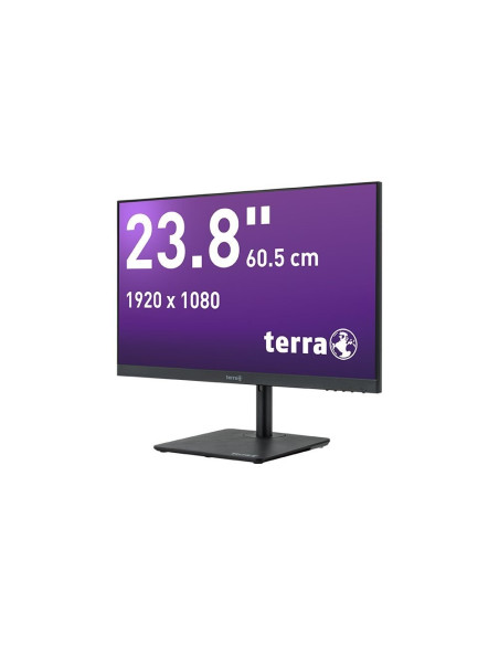 Wortmann Ag Terra 3030221 Monitor Komputerowy 60,5 Cm (23.8") 1920 X 1080 Px Full Hd Led Czarny