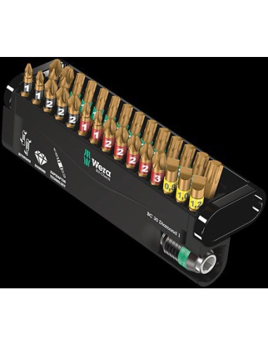 Wera Bc 30 Diamond 1 Końcówka Wkrętakowa 30 Szt.