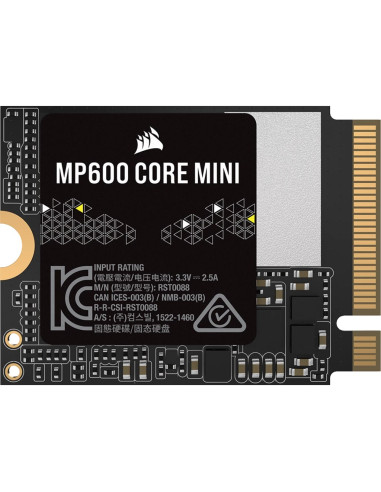 Corsair Mp600 Mini 2 Tb M.2 Pci Express 4.0 Nvme Qlc 3D Nand