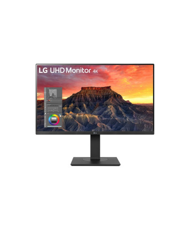 Lg 27Bq65Ub Monitor Komputerowy 68,6 Cm (27") 3840 X 2160 Px 4K Ultra Hd Led Czarny