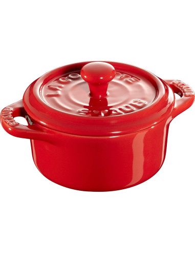 Staub Gift Giving Mini Cocotte Okrągły 200 Ml, Czerwony