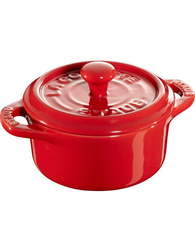 Staub Gift Giving Mini Cocotte Okrągły 200 Ml, Czerwony