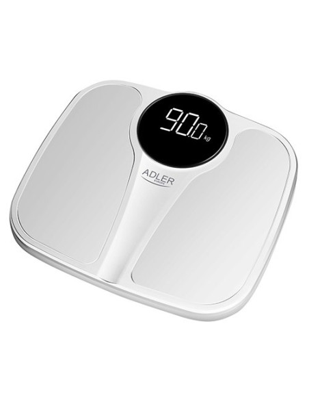 Elektroniczna Waga Łazienkowa Adler Ad 8172W Led
