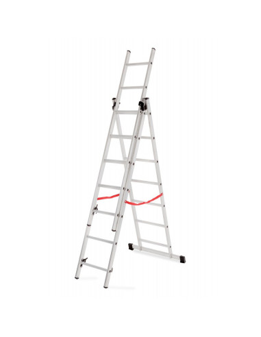 Awtools Drabina Aluminiowa Basic 3X6 Stopni 150Kg