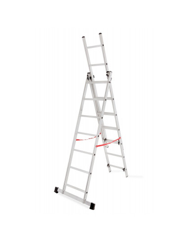 Awtools Drabina Aluminiowa Basic 3X6 Stopni 150Kg