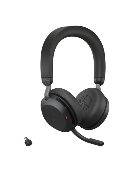 Zestaw Słuchawkowy Jabra Evolve2 75 Link380C Uc/Stereo Stand Black