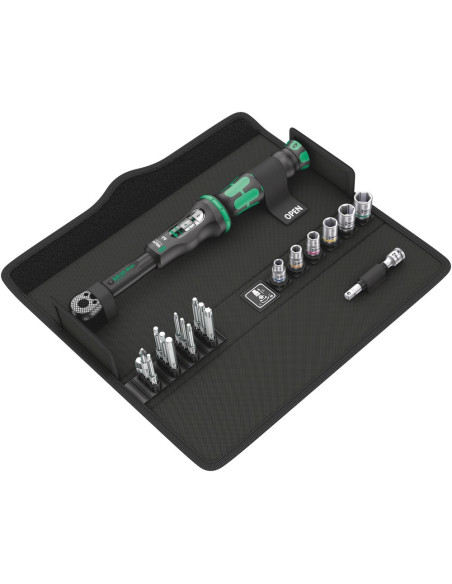 Klucz Dynamometryczny Click-Torque 1/4'' 2.5-25Nm, 20 Części