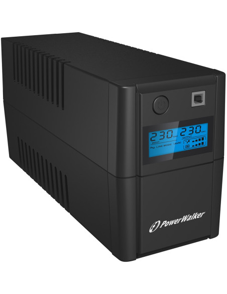 Powerwalker Vi 850 Shl Fr Technologia Line-Interactive 0,85 Kva 480 W 2 X Gniazdo Sieciowe