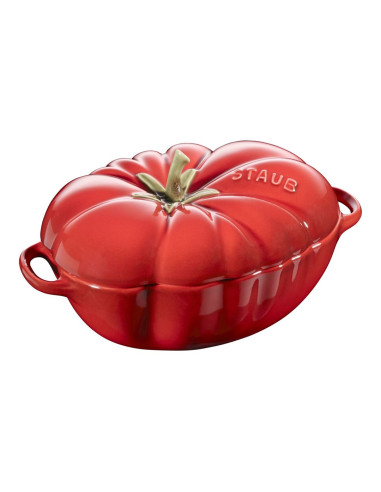 Mini Cocotte Ceramiczny Owalny Pomidor Staub 40511-855-0 - Czerwony 500 Ml