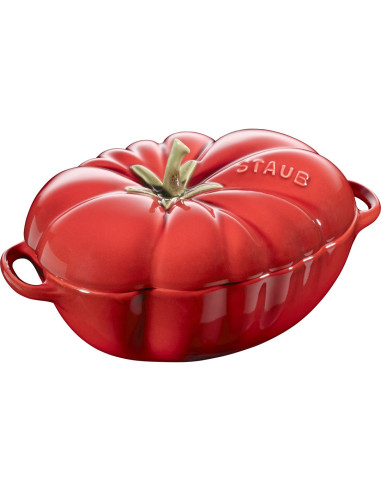 Mini Cocotte Ceramiczny Owalny Pomidor Staub 40511-855-0 - Czerwony 500 Ml