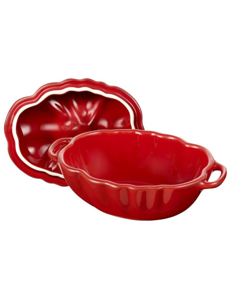 Mini Cocotte Ceramiczny Owalny Pomidor Staub 40511-855-0 - Czerwony 500 Ml