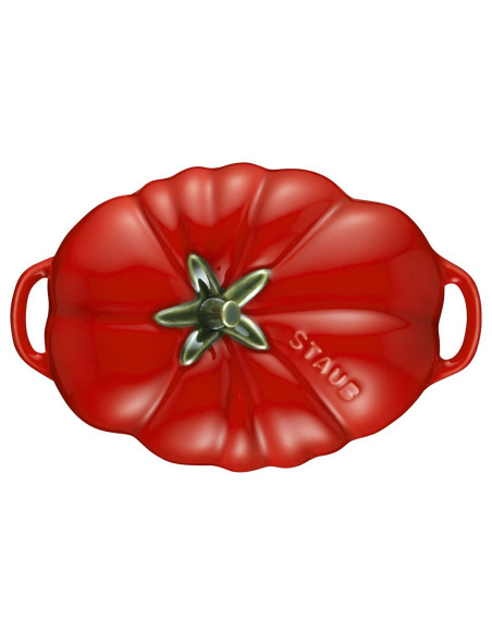Mini Cocotte Ceramiczny Owalny Pomidor Staub 40511-855-0 - Czerwony 500 Ml