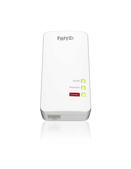 Fritz!Powerline 1260 1200 Mbit/S Przewodowa Sieć Lan Wi-Fi Biały 1 Szt.