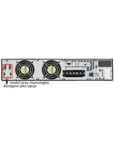 Orvaldi Vr6K On-Line 2U Lcd 6Kva/6Kw Zasilacz Ups Podwójnej Konwersji (Online) 6000 W
