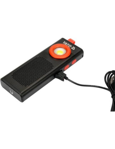 Yato Yt-08557 Oświetlenie Robocze Czarny, Czerwony Led 5,9 W
