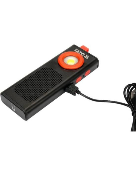 Yato Yt-08557 Oświetlenie Robocze Czarny, Czerwony Led 5,9 W