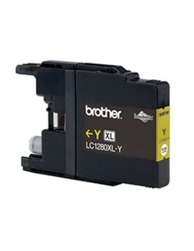 Brother Lc1280Xly Nabój Z Tuszem 1 Szt. Oryginalny Wysoka (Xl) Wydajność Żółty