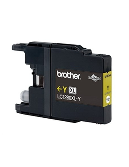 Brother Lc1280Xly Nabój Z Tuszem 1 Szt. Oryginalny Wysoka (Xl) Wydajność Żółty