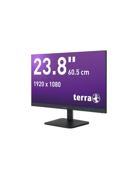 Wortmann Ag Terra 2427W V2 Monitor Komputerowy 60,5 Cm (23.8") 1920 X 1080 Px Full Hd Lcd Czarny